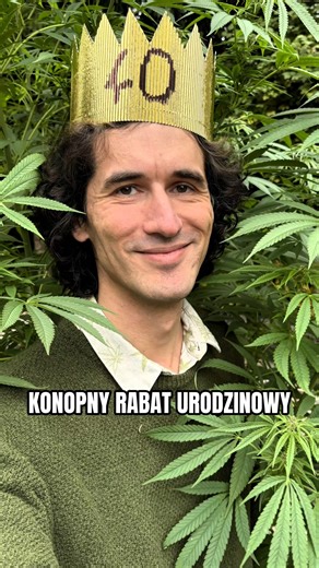 KONOPNY CZTERDZIESTOLATEK 🥳 Zrób mi prezent - kup sobie konopie! Do końca tygodnia nasz bestsellerowy olej CBD Forte w dużej butelce 40 zł taniej! kombinatkonopny.pl | Kombinat Konopny