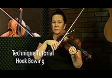 Fiddle Technique Tutorial - "Hook Bowing"
