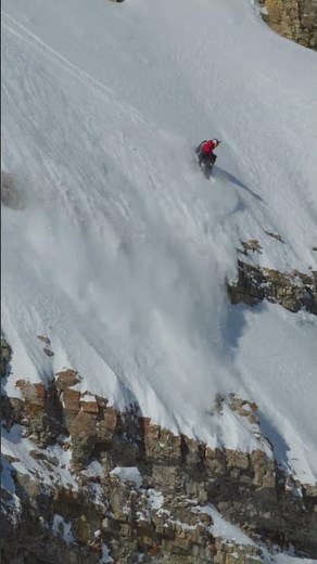 Only a Few Skiers Try This Line… 🤯