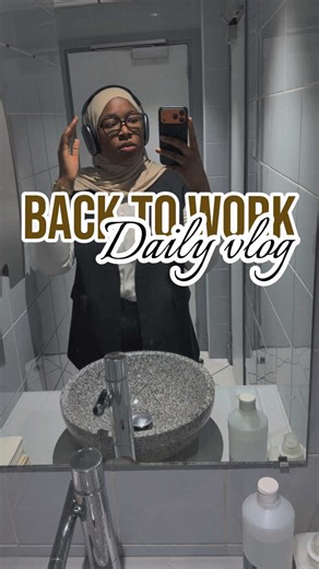 Vlog reprise du boulot après 8 mois de congés. J’avais oublié comment allumer mon pc la vérité 😂 #corporatelife #maternityleaveover #lifestyle #dailyvlog