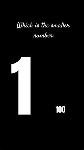 which is the smallest number guys