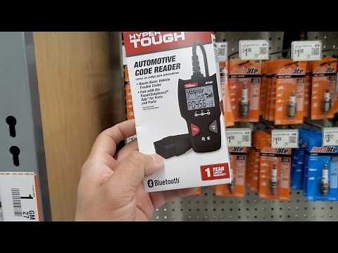 REVIEW - Hyper Tough HT100 Code Reader, 1996 & Newer OBD2 Vehicles, Free Fix & Parts - $19.84