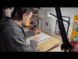 How I sketch a full manga page ✍🏽