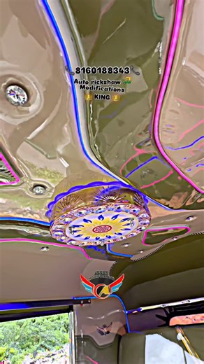 Mohammed Abrar on Instagram: "New auto rickshaw 🛺 fully modified with luxury seat covers 🛺👍😎"