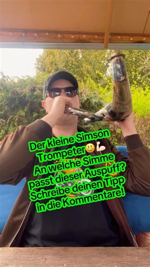 An welche Simme passt dieser Auspuff? #simson #frage #auspuff #tipp #satire #neu #kult #2takt