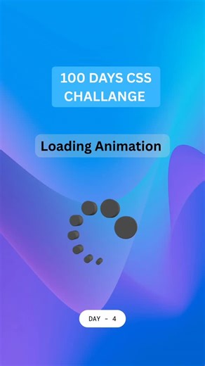 Code Variant on Instagram: "Day 4 of my 100 Days CSS Challenge 🔥 Built a CSS circle scale (ripple) animation using pure HTML & CSS. Learning CSS animations one day at a time 💻 #css #cssanimation #htmlcss #frontend #CodingJourney"