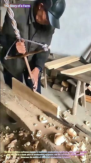 Traditional Woodworking: The Art of Using a Hand - Cranked Drill
