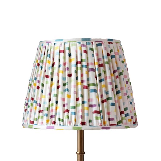 Colorful Pleated Lampshade – Handmade Fabric Accent for Modern Boho Interiors , Unique Lighting Gift - Etsy