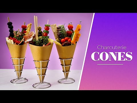How to Make Charcuterie Cones