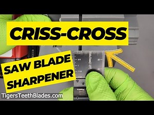 Proper Oscillating Multi-Tool Criss-Cross Blade Sharpening