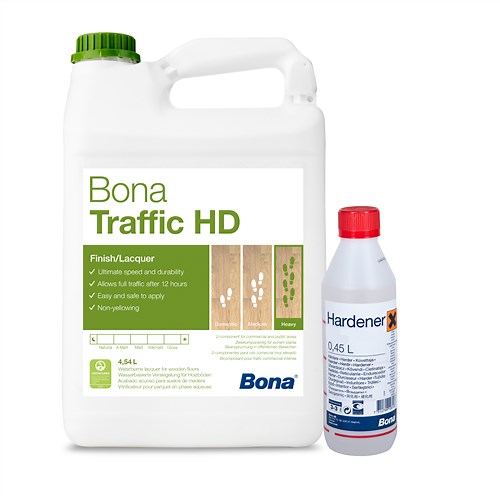 Bona Traffic HD and Hardener (Silk Matt)