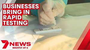 90K views · 332 reactions | COVID testing times across the state have now reached critical levels. Some people are being forced to isolate for more than a week while waiting for results. Now some businesses are taking matters into their own hands, rolling out rapid testing to get workers back on the job. More local news: 7news.com.au/news/nsw 7NEWS at 6pm. #Coronavirus #7NEWS | 7NEWS Sydney | Facebook