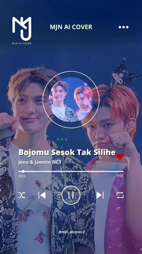 JENO & JAEMIN's AI Cover of 'Bojomu Sesok Tak Silihe'