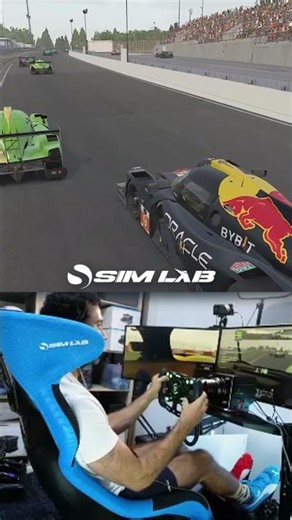 1 KAMIKAZE en la curva 1 de Carrera || Cockpit SIMLAB