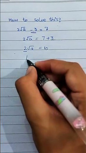 How to Solve an Equation? | Step-by-Step Easy Math Explanation 🔥