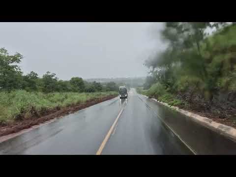 EP 127/26. We arrived in Piauí with heavy rain. BR 135.