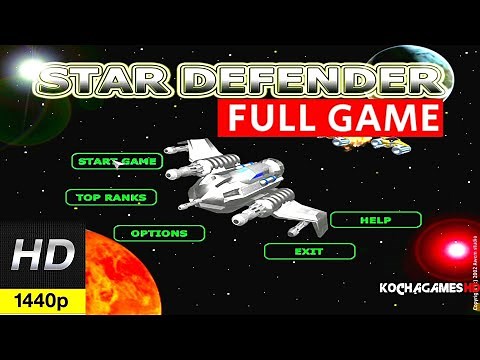 Star Defender 1 Full Gameplay Longplay All 100 Stages | Windows XP Game | 1080p HD 60 FPS
