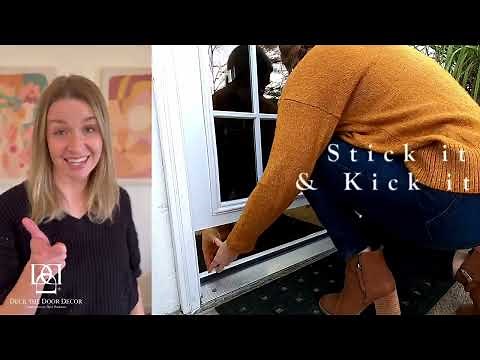 Stick & Kick Door Kick Plates (60 Sec Install)