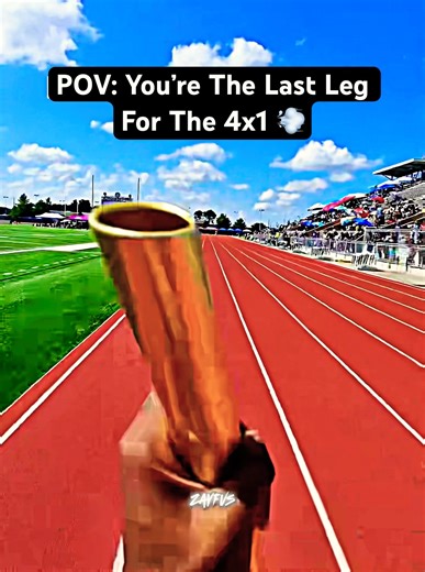 4x1 anchor last leg pov #100m #track #trackandfield #race #sports