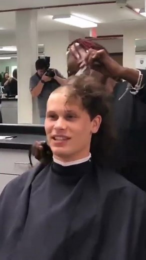 Everyone remembers their first Army haircut!