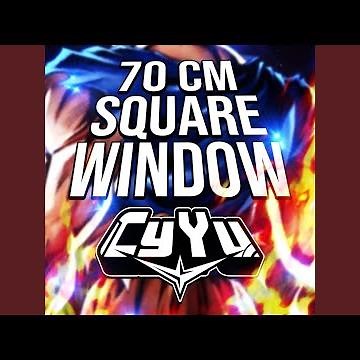 70cm Square Window (From "Dragon Ball Super")
