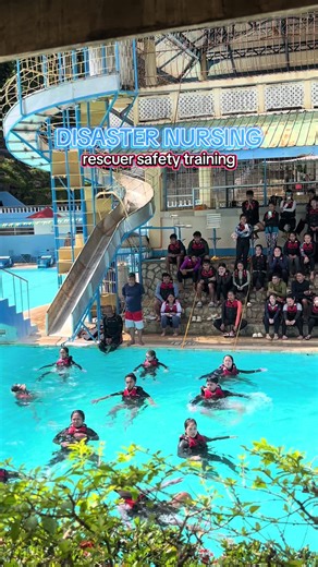 Rescuer safety training! Thank you to our professional instructors and trainers from CDRRMO-Valencia ✨❤️ #nursing #nursingschool #disasternursing #fyp