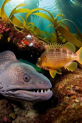 Wolf Eel Cave Ambush | Crushing Underwater Strike