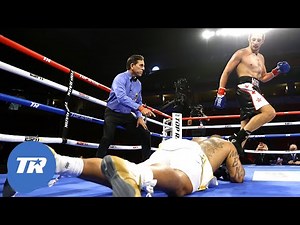 6 Ft. 7 Heavyweight Antonio Mireles Scores 2 Knockdowns Before Finishing Hughes | FIGHT HIGHLIGHTS