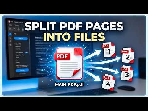 How To Split PDF Pages Into Separate Files