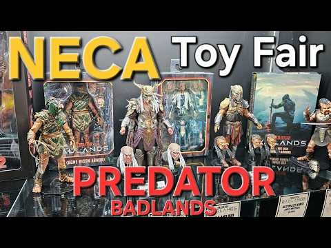 NECA PREDATOR FIGURES TOY FAIR 2026 #neca