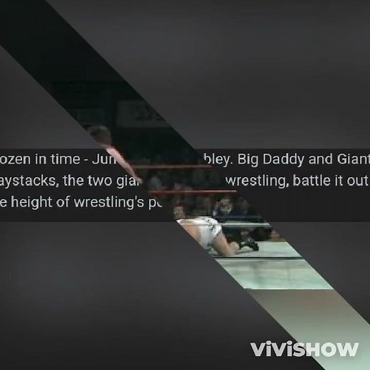 britains biggest wrestling match. big daddy Vs giant haystack 1981 Wembley