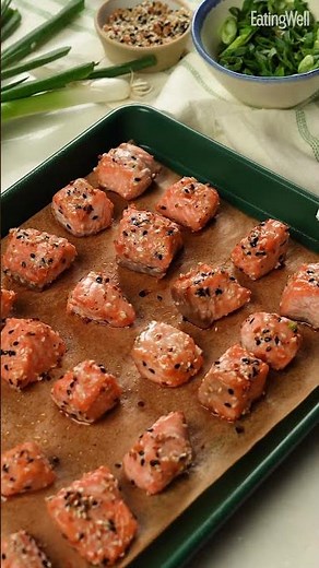 Everything Bagel Seasoning Salmon Bites Recipe