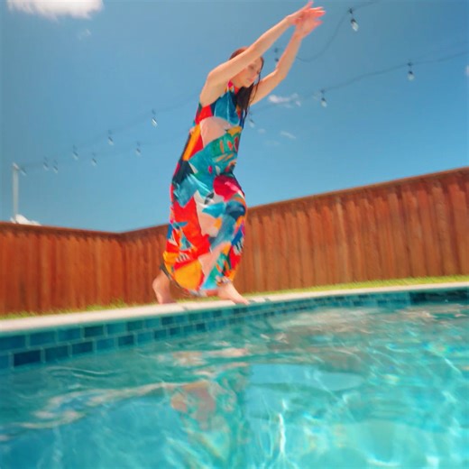 WetlookFashion | Check out our new model Taylor, going for a fully clothed dive in the pool. The full clip is available at wetlookfashion.umd.net #wetlook... | Instagram