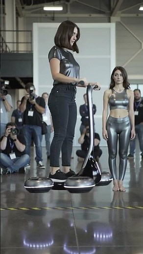 Futuristic Hoverboard Demo: Innovation in Motion #hoverboard #futuristic #innovation