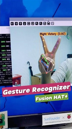 Turn Your Raspberry Pi Camera Into a Gesture Detector! #arduino #arduinoproject