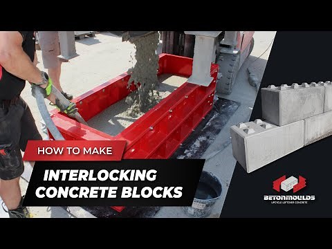 High-quality Steel Moulds for Interlocking Concrete Blocks | BETONMOULDS