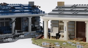 Building LEGO Stranger Things 75810 The Upside Down