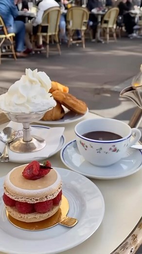 France  Travel | Hotels | Food | Tips on Instagram: "Savor Paris one sip at a time with its heavenly hot chocolate with @anastasia_titarenko . ☕️  You can find different types of hot chocolate in Paris, from dark, bittersweet chocolate to creamy and milkier versions. Some even offer options with a hint of spices or orange zest. Share the sweetness of Paris with fellow travelers and chocolate aficionados.   @anastasia_titarenko  Paris, France"