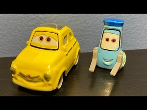 Disney Pixar Cars Luigi & Guido Unboxing & Review Mattel 2022