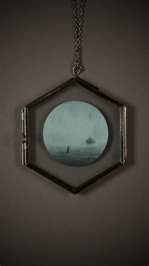 2.2K views · 81 reactions | The littlest things #art #watercolor #watercolour #painting #landscape #abstractart #spooky #dark #moody #witch #witchy #weirdart #timelapse #tutorial #vegasartist #vegasart #metal #blackmetal #watercolortutorial #darkart #trees #tinyart | Gary Cadima | Facebook