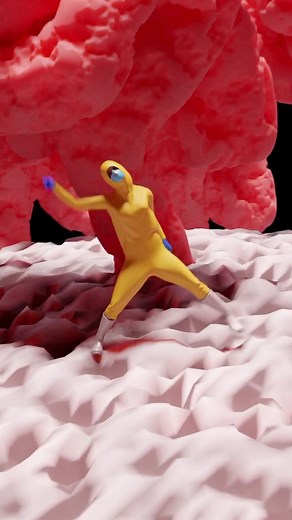 I made this in 30min but it took 4 days to render 🥺 #animationmeme #fyp #dance #theweekendchallenge