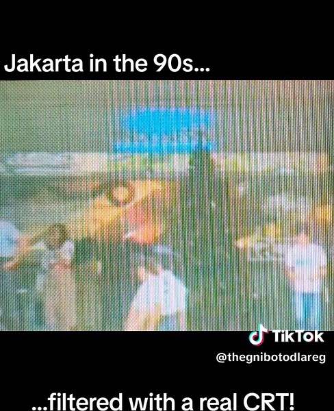 Jakarta in the 90s: Nostalgia through a CRT TV