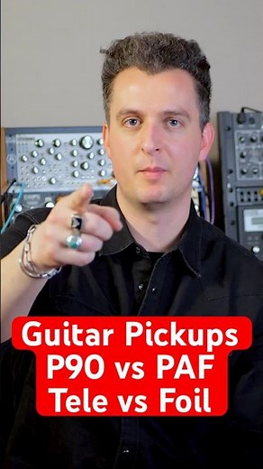 P90 vs PAF vs Tele vs Foil Guitar Pickups #gibson #fender #guitar #musician #recordingstudio #tone