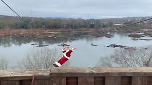 5.1K views · 106 reactions | Santa is zipping his way through Georgia, y'all!  First stop: Whitewater Express, Columbus GA | Explore Georgia | Facebook