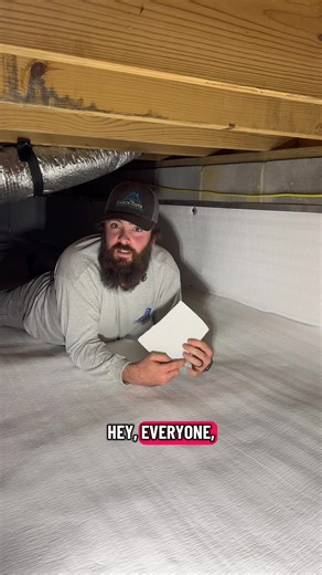 Crawlspace Encapsulation with 250 MIL Liner