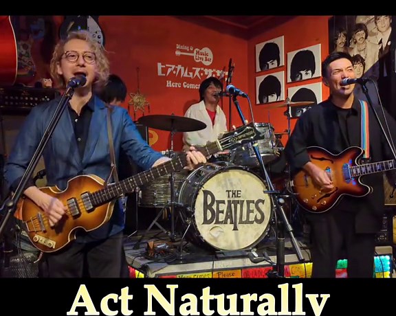 #thebeatles #ビートルズ #ライブ #生演奏 #バンド #大阪 #osaka #長堀橋 #ライブハウス #ヒアカムズザサン #cavernclub #キャバンクラブ #木曜日 #johnlennon #paulmccartney #georgeharrison #ringostarr #ジョンレノン #ポールマッカートニー #ジョージハリスン #リンゴスター #nastyhabit #ナスティハビット #ナスハビ #おなす #actnaturally