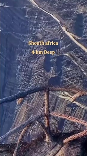 “Inside the World’s Deepest Gold Mine – 4 KM Below Earth”