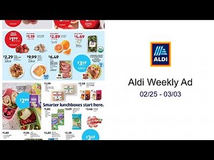 Aldi Weekly Ad 02/25 - 03/03
