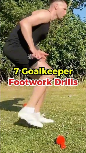 7 Footwork Drills Every Goalkeeper Needs #goalkeeper #goalkeepertraining #drills