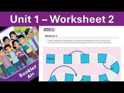 Booklet A1+ 9th Grade Unit 1 Worksheet 2 page 6